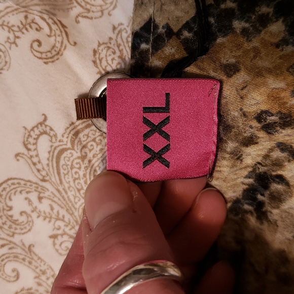 STQ golden snakeskin print trousers - Picture 8 of 14